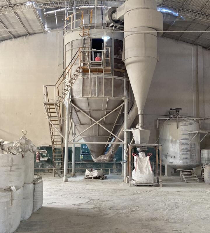 maquina de secado spray en carbocalcio